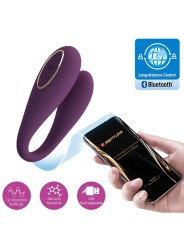 PRETTY LOVE AUGUST VIBRADOR DOBLE PLACER APP REMOTE