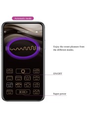 PRETTY LOVE AUGUST VIBRADOR DOBLE PLACER APP REMOTE