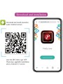 PRETTY LOVE AUGUST VIBRADOR DOBLE PLACER APP REMOTE