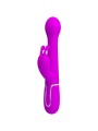 PRETTY LOVE DEJON VIBRADOR RABBIT 3 EN 1 MULTIFUNCION VIOLETA