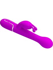PRETTY LOVE DEJON VIBRADOR RABBIT 3 EN 1 MULTIFUNCION VIOLETA