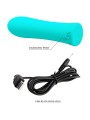 PRETTY LOVE ALFREDA VIBRADOR SUPER POWER VERDE AGUA