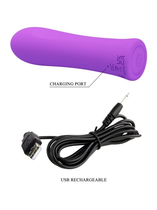 PRETTY LOVE ALFREDA VIBRADOR SUPER POWER MORADO