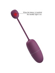 PRETTY LOVE NYMPH HUEVO VIBRADOR CONTROLADO POR APP LILA
