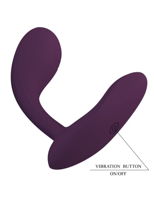 PRETTY LOVE BAIRD G SPOT 12 VIBRACIONES RECARGABLE LILA APP