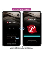 PRETTY LOVE BAIRD G SPOT 12 VIBRACIONES RECARGABLE LILA APP