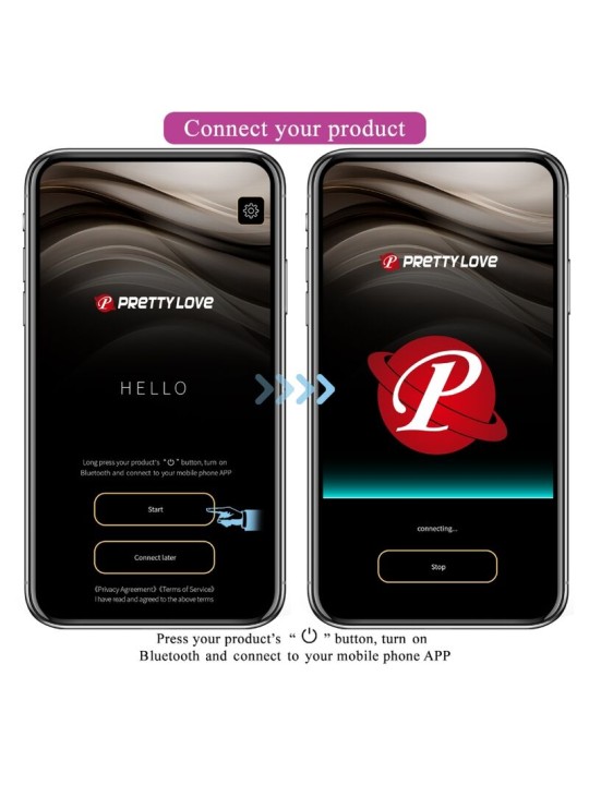 PRETTY LOVE BAIRD G SPOT 12 VIBRACIONES RECARGABLE LILA APP