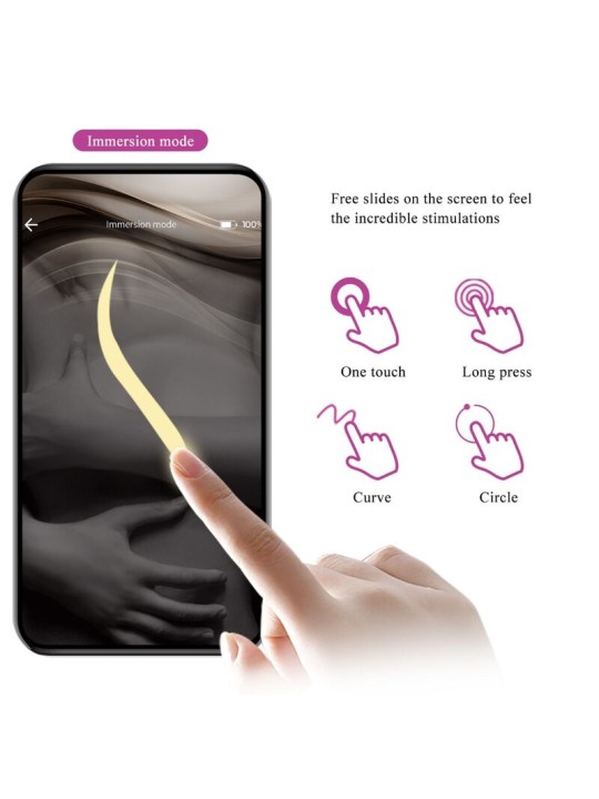 PRETTY LOVE BAIRD G SPOT 12 VIBRACIONES RECARGABLE LILA APP