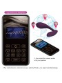 PRETTY LOVE BAIRD G SPOT 12 VIBRACIONES RECARGABLE LILA APP