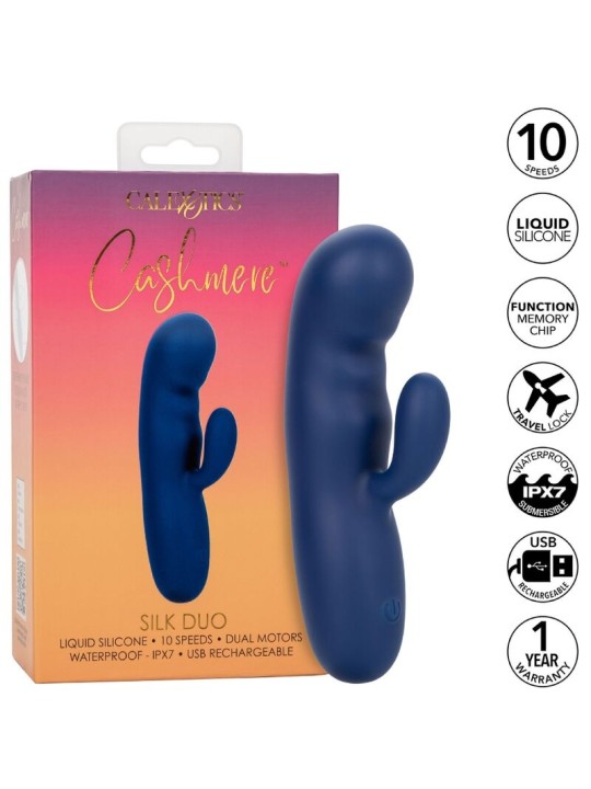 CALEXOTICS CASHMERE SILK DUO AZUL