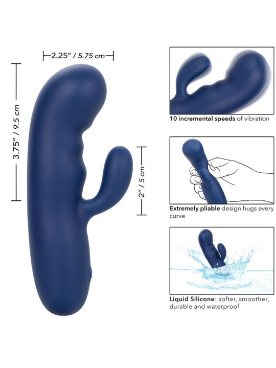 CALEXOTICS CASHMERE SILK DUO AZUL