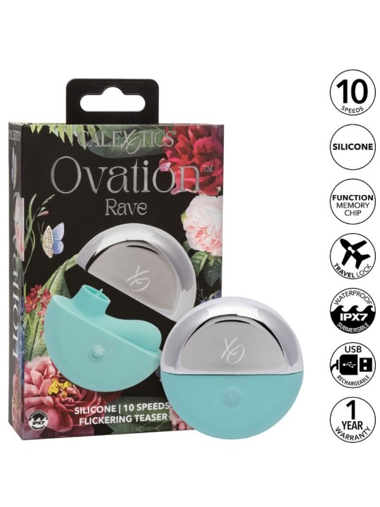 CALEXOTICS OVATION RAVE ESTIMULADOR VERDE AGUA