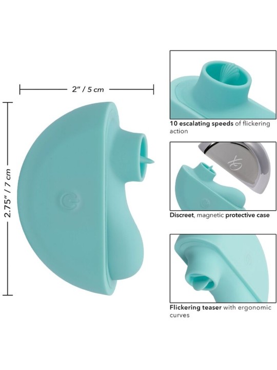 CALEXOTICS OVATION RAVE ESTIMULADOR VERDE AGUA