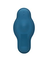 CALEXOTICS RIDER MASAJEADOR DOBLE MOTOR CONTROL REMOTO AZUL