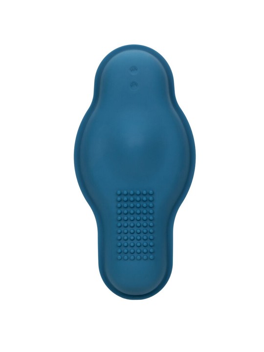 CALEXOTICS RIDER MASAJEADOR DOBLE MOTOR CONTROL REMOTO AZUL