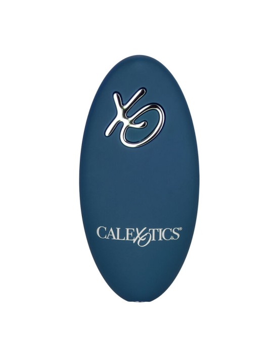 CALEXOTICS RIDER MASAJEADOR DOBLE MOTOR CONTROL REMOTO AZUL