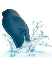 CALEXOTICS RIDER MASAJEADOR DOBLE MOTOR CONTROL REMOTO AZUL