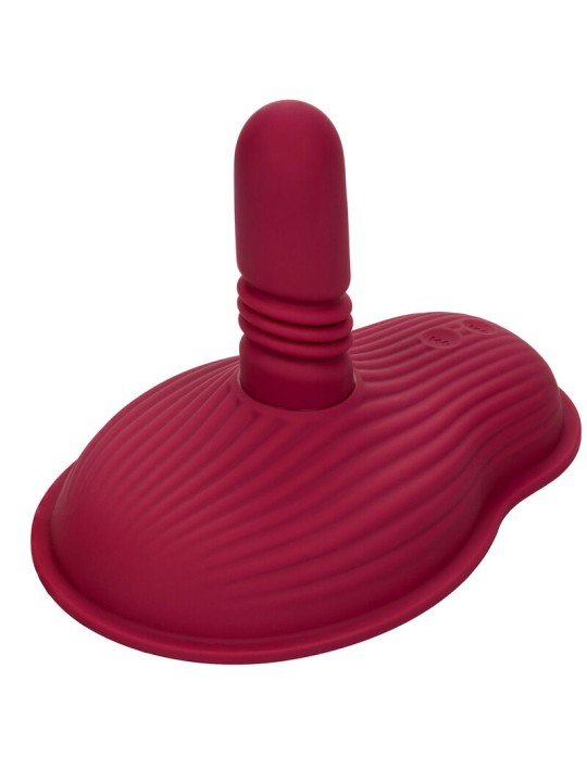 CALEXOTICS RIDER MASAJEADOR DOBLE MOTOR CONTROL REMOTO ROJO