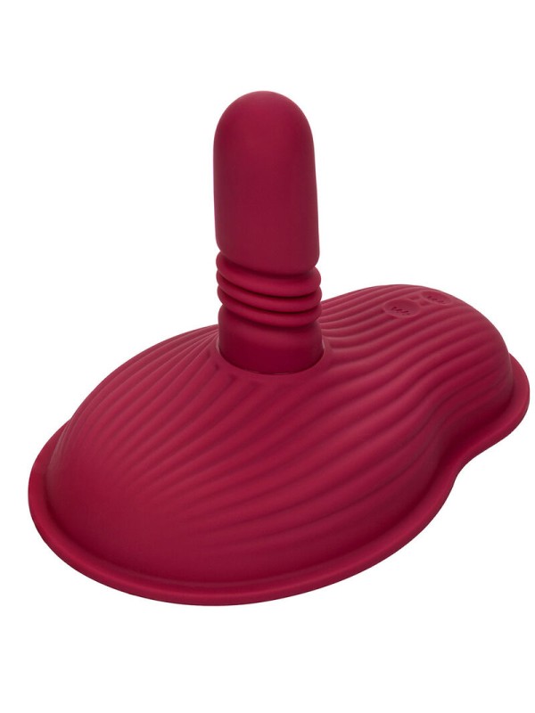CALEXOTICS RIDER MASAJEADOR DOBLE MOTOR CONTROL REMOTO ROJO