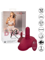 CALEXOTICS RIDER MASAJEADOR DOBLE MOTOR CONTROL REMOTO ROJO