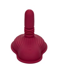 CALEXOTICS RIDER MASAJEADOR DOBLE MOTOR CONTROL REMOTO ROJO