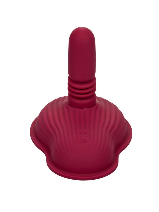 CALEXOTICS RIDER MASAJEADOR DOBLE MOTOR CONTROL REMOTO ROJO
