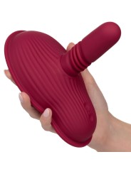 CALEXOTICS RIDER MASAJEADOR DOBLE MOTOR CONTROL REMOTO ROJO