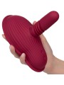 CALEXOTICS RIDER MASAJEADOR DOBLE MOTOR CONTROL REMOTO ROJO