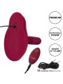 CALEXOTICS RIDER MASAJEADOR DOBLE MOTOR CONTROL REMOTO ROJO