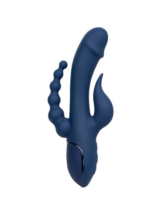 CALEXOTICS VIBRADOR TRIPLE ORGASM AZUL