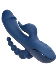 CALEXOTICS VIBRADOR TRIPLE ORGASM AZUL