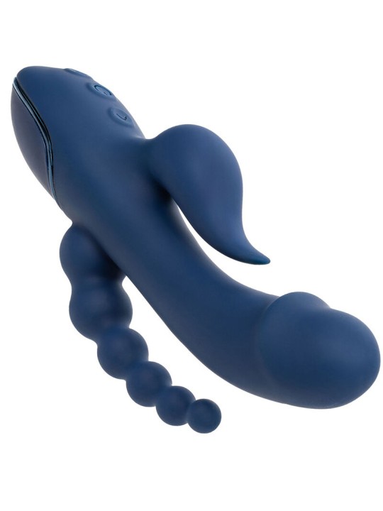 CALEXOTICS VIBRADOR TRIPLE ORGASM AZUL