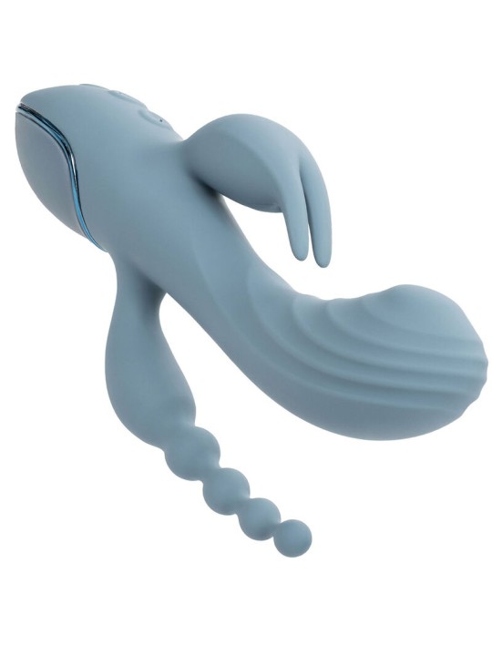 CALEXOTICS VIBRADOR TRIPLE EXTASIS GRIS