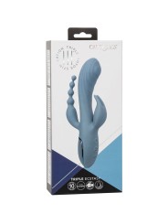 CALEXOTICS VIBRADOR TRIPLE EXTASIS GRIS