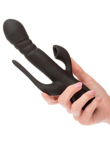 CALEXOTICS VIBRADOR TRIPLE EUPHORIA NEGRO