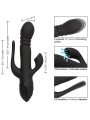 CALEXOTICS VIBRADOR TRIPLE EUPHORIA NEGRO