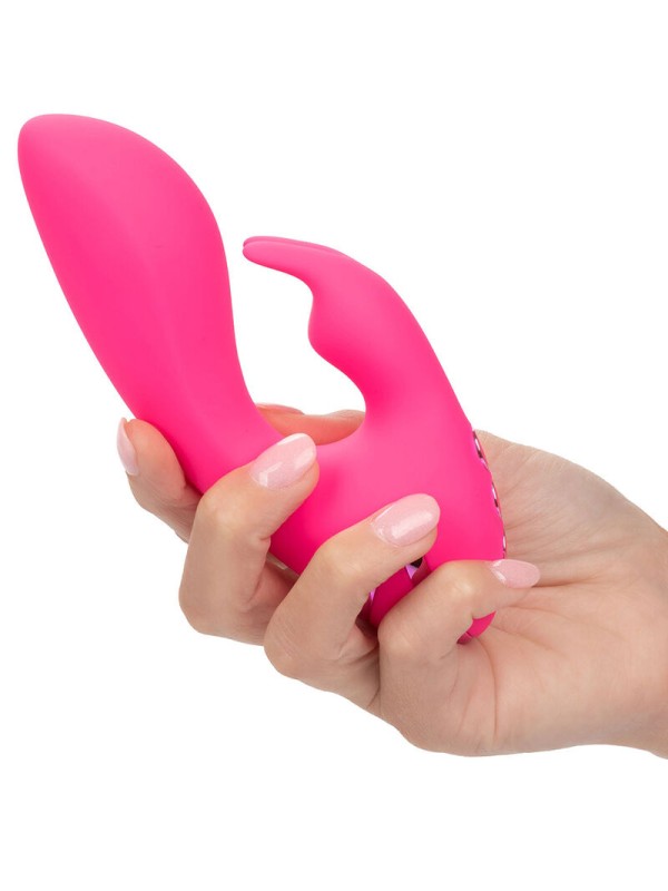 CALEXOTICS SO CAL SUSHINE VIBRATOR RABBIT FUCSIA BY CALIFORNIA DREAMING