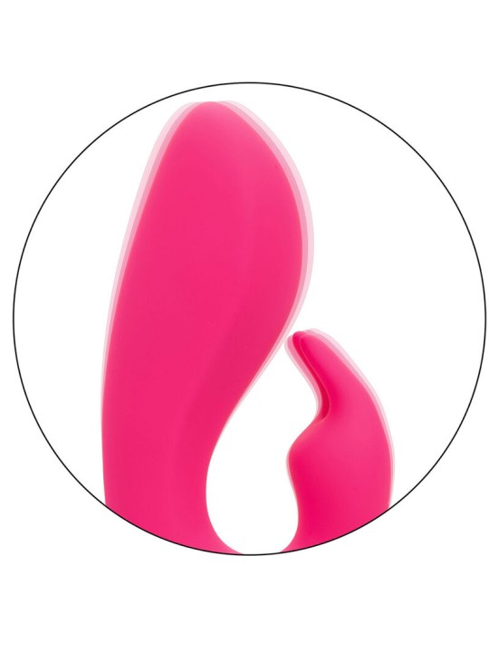 CALEXOTICS SO CAL SUSHINE VIBRATOR RABBIT FUCSIA BY CALIFORNIA DREAMING