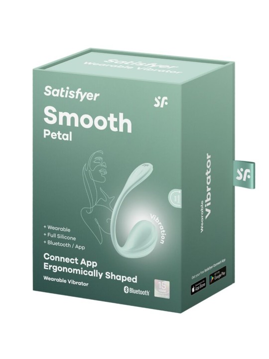 SATISFYER SMOOTH PETAL ESTIMULADOR PUNTO G VERDE AGUA APP GRATUITA