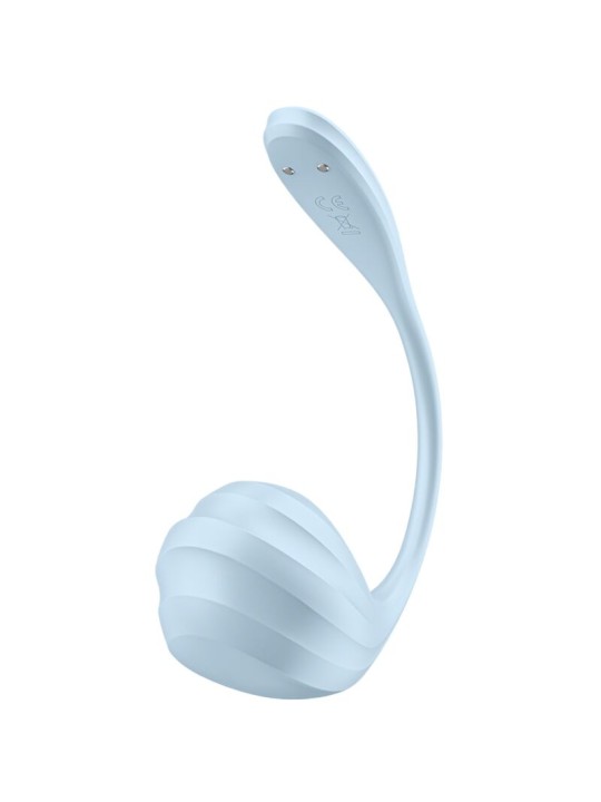 SATISFYER SMOOTH PETAL ESTIMULADOR PUNTO G CELESTE APP GRATUITA