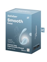 SATISFYER SMOOTH PETAL ESTIMULADOR PUNTO G CELESTE APP GRATUITA