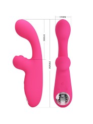 PRETTY LOVE SKYLAR VIBRADOR ESTIMULADOR ROSA