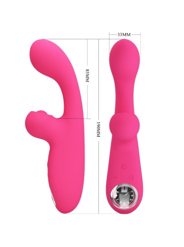 PRETTY LOVE SKYLAR VIBRADOR ESTIMULADOR ROSA