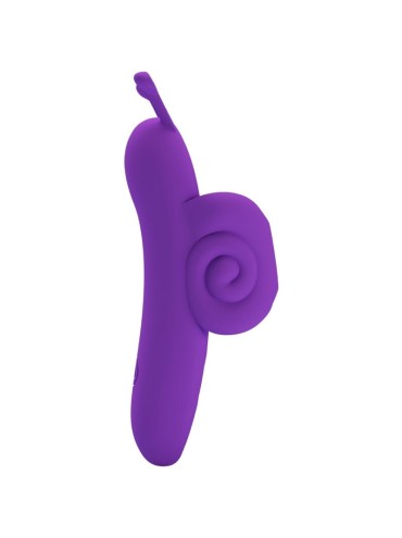 PRETTY LOVE SNAIL PODEROSO ESTIMULADOR DE DEDO MORADO