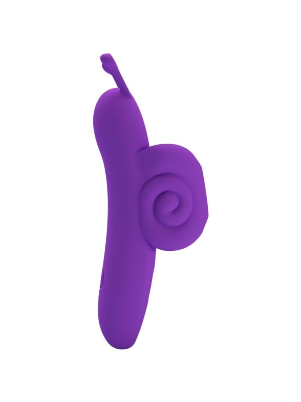 PRETTY LOVE SNAIL PODEROSO ESTIMULADOR DE DEDO MORADO