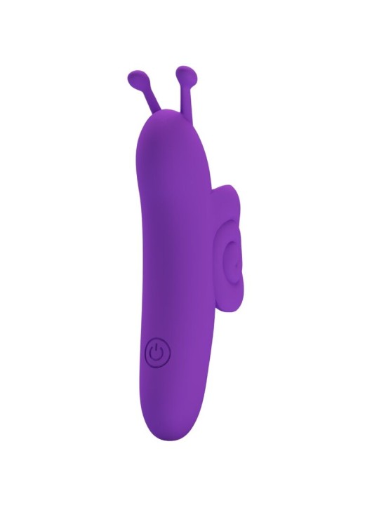 PRETTY LOVE SNAIL PODEROSO ESTIMULADOR DE DEDO MORADO