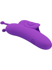 PRETTY LOVE SNAIL PODEROSO ESTIMULADOR DE DEDO MORADO