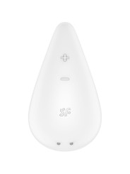 SATISFYER DEW DROP VIBRADOR LAY ON BLANCO