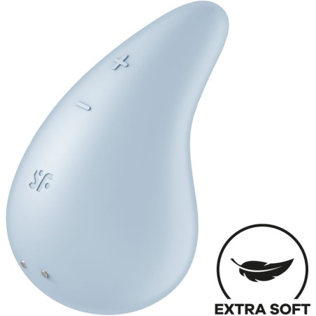 SATISFYER DEW DROP VIBRADOR LAY ON BLANCO