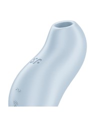SATISFYER POCKET PRO 1 ESTIMULADOR CLITORIS AZUL CLARO
